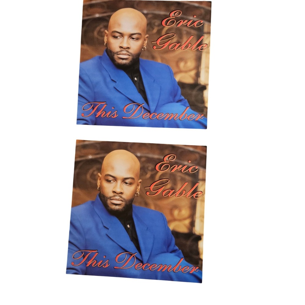 Eric Gable – This‎ December 1996 Promo Album Flat Poster 12x12 D/S Soul X-Bam